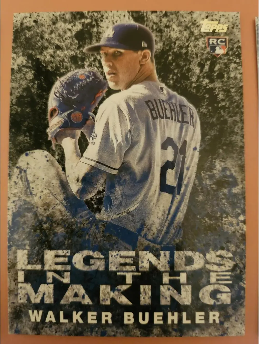 Walker Buehler BLACK 2018 Topps Update Legends n the Making RC#LITM-22 RAW Mint